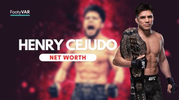 Henry Cejudo Career Earnings In UFC