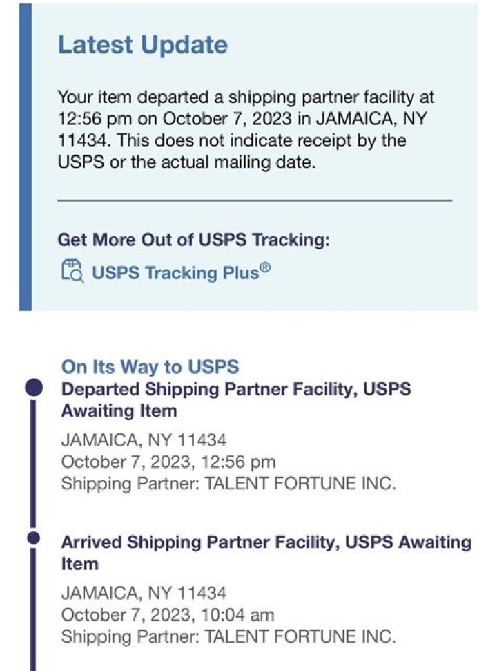 Unveiling Talent Fortune Inc. Shipping USPS Tracking: Discoveries And Insights