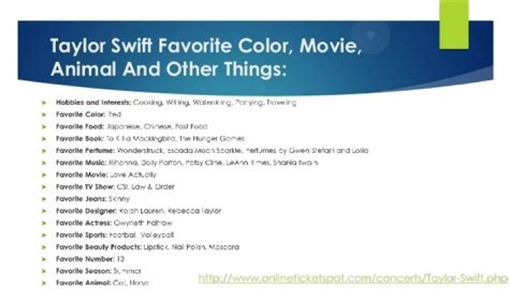 Unveiling The Surprising Significance Of Taylor Swift's Favorite Color