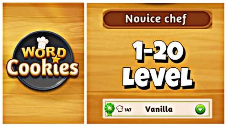 Word Cookies Novice Chef-Vanilla Level 4 Answers Game Solver